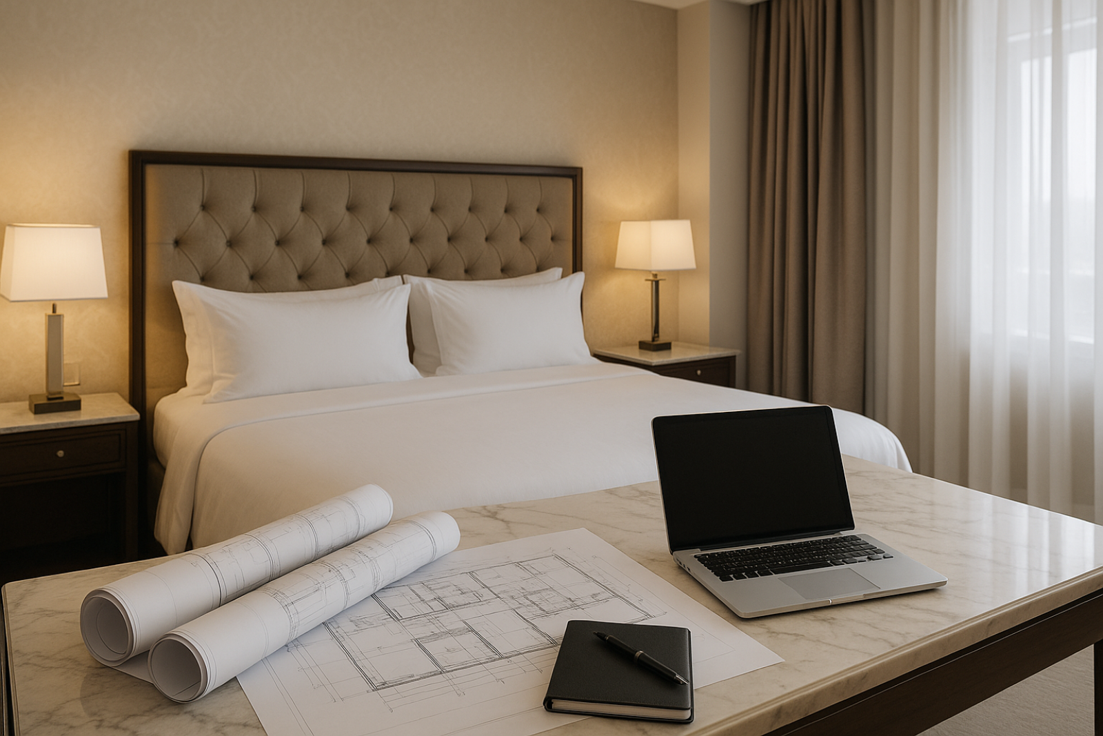 CAOM Prestige - Maîtrise d’œuvre hôtelière haut de gamme à Cannes, Nice, Monaco et Paris